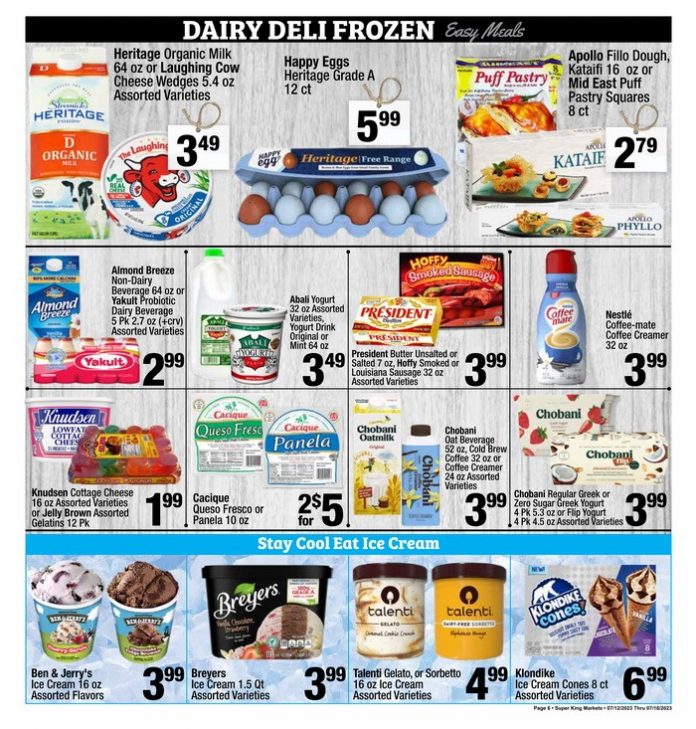 Super King Weekly Ad July 12 July 18, 2023