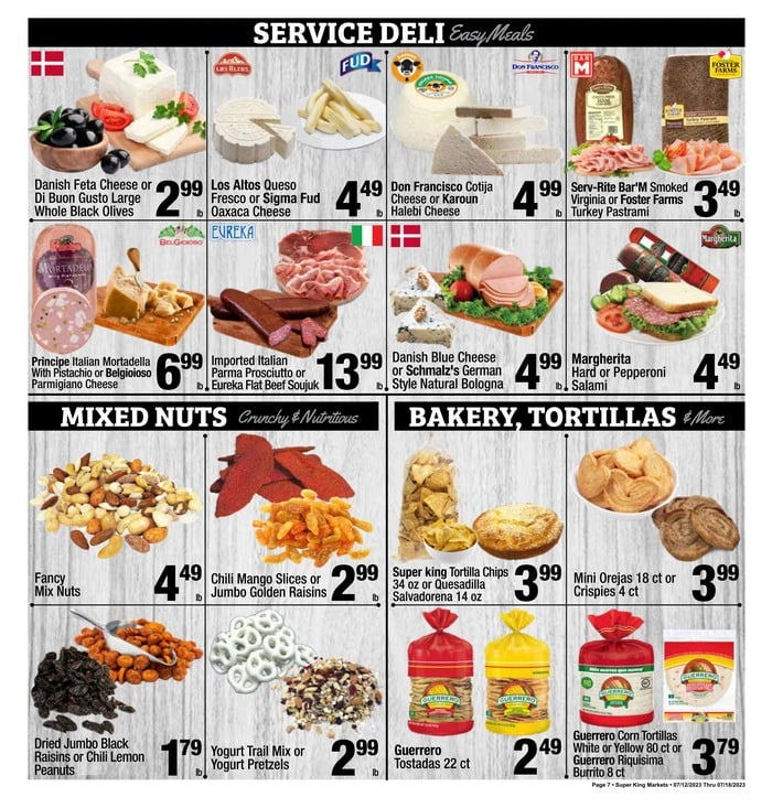 Super King Weekly Ad July 12 July 18, 2023