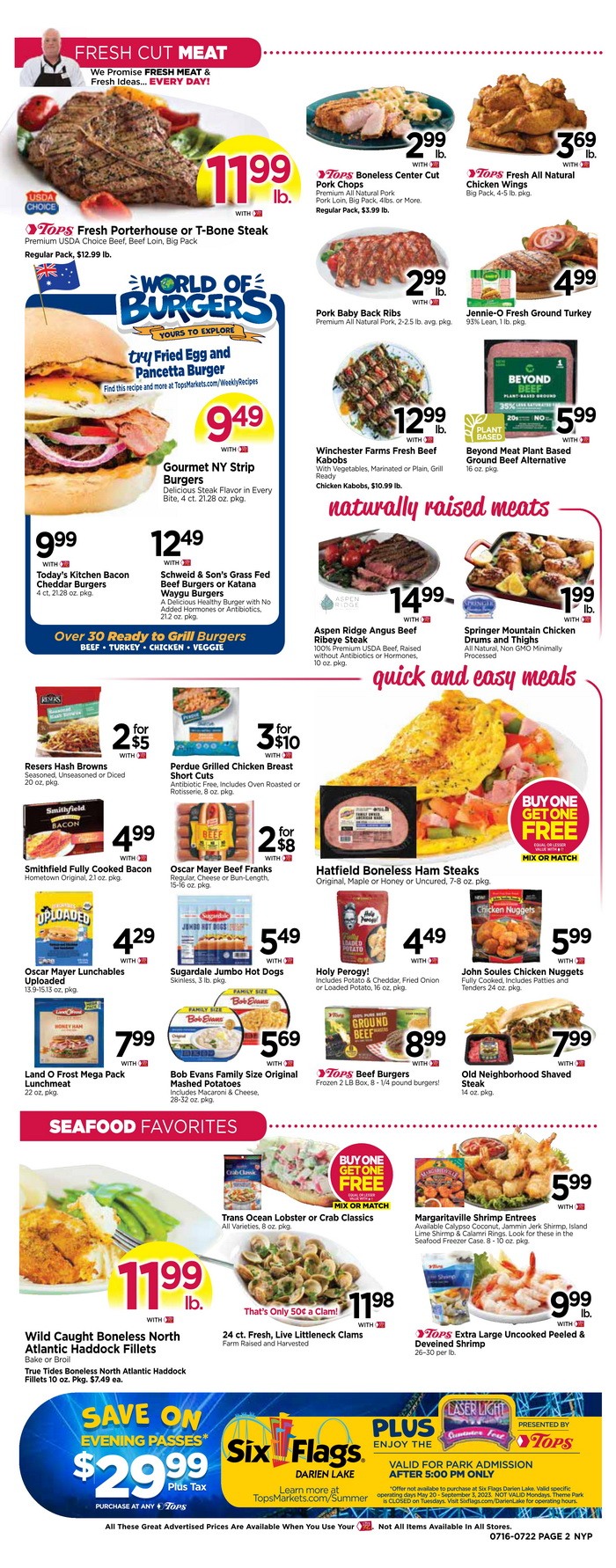 Tops Weekly Ad July 16 July 22, 2023