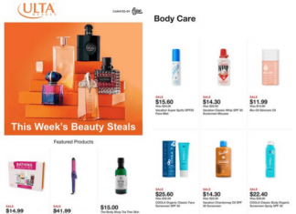 Ulta Beauty Weekly Ad Jul 31 – Aug 06, 2023