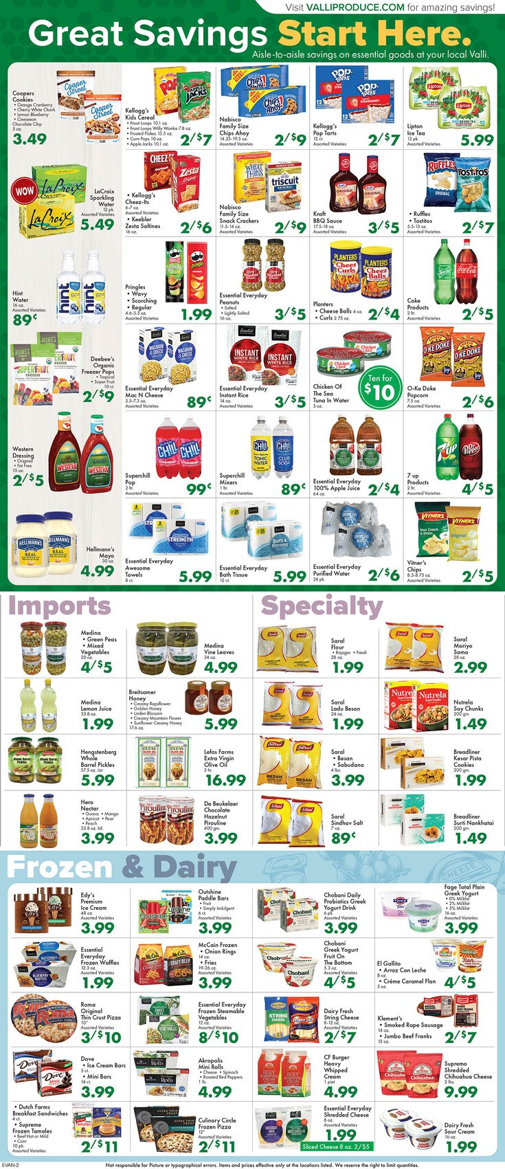 Valli Produce Weekly Ad Jul 05 Jul 11, 2023
