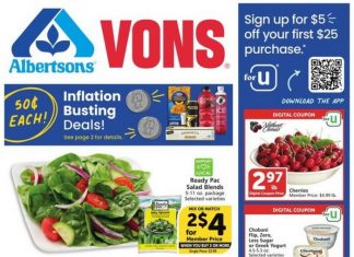Vons Weekly Ad July 05 – July 11, 2023