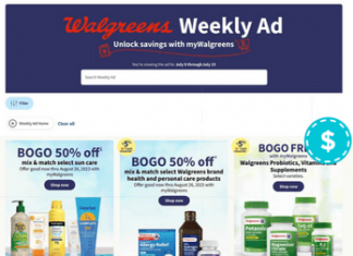 Walgreens Weekly Ad July 09 – July 15, 2023