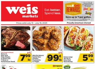 Weis Markets Weekly Sale Jul 13 – Jul 19, 2023