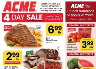ACME Weekly Ad Sep 01 – Sep 07, 2023