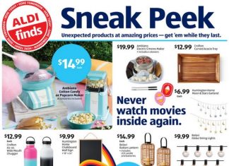 ALDI Sneak Peak In-Store Ad Aug 09 – Aug 15, 2023