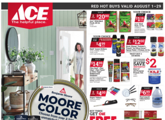 Ace Hardware Monthly Ad Aug 01 – Aug 29, 2023