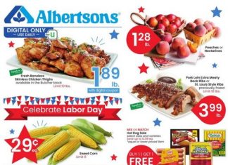 Albertsons Weekly Ad Aug 30 – Sep 05, 2023 (Labor Day Promotion Included)