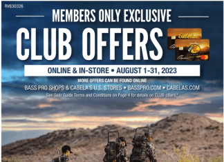 Bass Pro Shops Monthly Ad Aug 01 – Aug 31, 2023