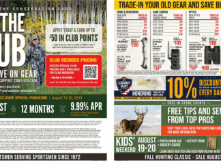 Bass Pro Shops Fall Hunting Classic Sale Aug 10 – Aug 30, 2023
