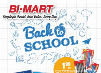Bi-Mart Back-to-School Ad Until Aug 31, 2023