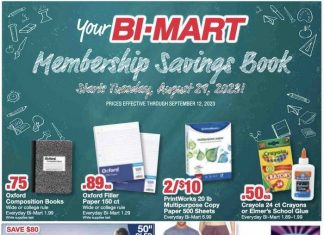 Bi-Mart Weekly Ad Aug 29 – Sep 12, 2023 (Labor Day Promotion Included)