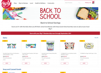 Big Y Back to School Ad Until Sep 06, 2023