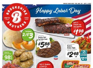 Brookshire Brothers Weekly Ad Aug 30 – Sep 05, 2023 (Labor Day Promotion Included)