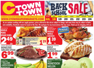 C-Town Weekly Ad Aug 18 – Aug 24, 2023