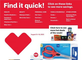 CVS Weekly Ad Aug 13 – Aug 19, 2023