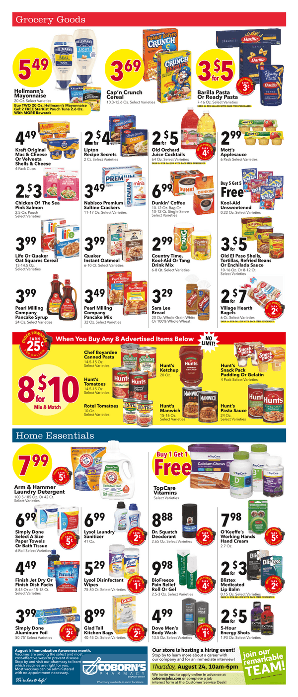 Coborn's Weekly Ad Aug 23 – Aug 29, 2023