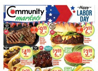 Community Markets Weekly Ad Aug 31 – Sep 06, 2023 (Labor Day Promotion Included)