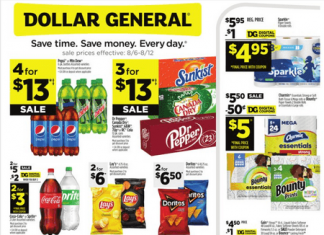 Dollar General Weekly Ad Aug 06 – Aug 12, 2023
