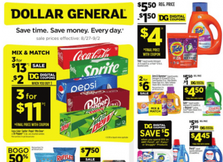 Dollar General Weekly Ad Aug 27 – Sep 02, 2023