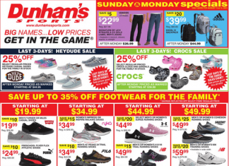 Dunham’s Sports Weekly Ad Aug 12 – Aug 17, 2023