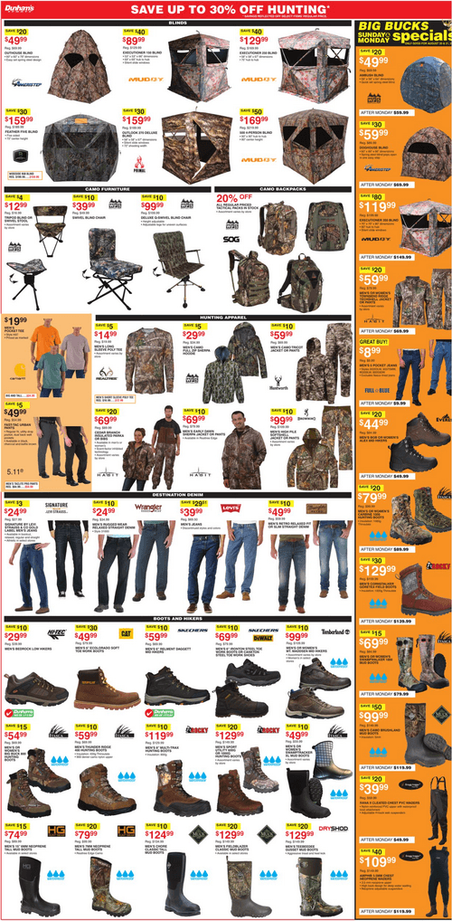 Dunham's Sports Weekly Ad Aug 19 Aug 24, 2023