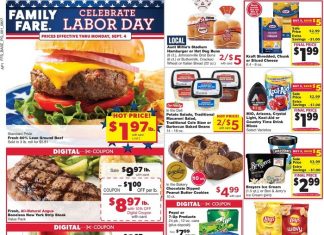 Family Fare Weekly Ad Aug 27 – Sep 04, 2023 (Labor Day Promotion Included)
