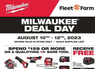 Fleet Farm Milwaukee Deal Day Ad Aug 10 – Aug 12, 2023
