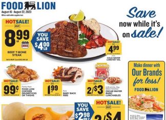 Food Lion Weekly Ad Aug 16 – Aug 22, 2023