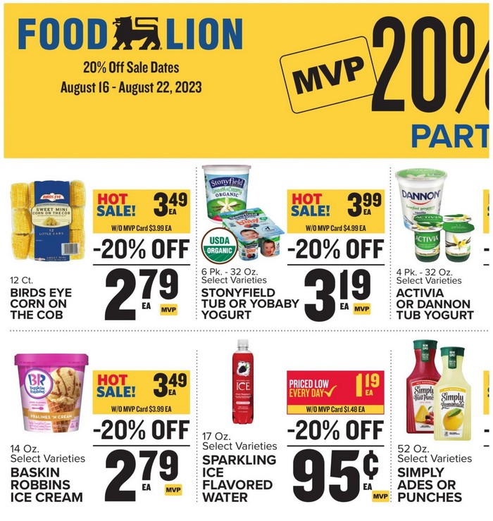 Food Lion Weekly Ad Aug 16 Aug 22, 2023 Part 2