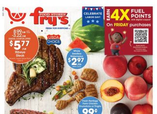 Fry’s Food Weekly Ad Aug 30 – Sep 05, 2023 (Labor Day Promotion Included)