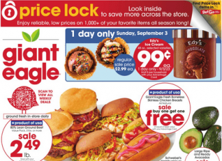 Giant Eagle Weekly Ad Aug 31 – Sep 06, 2023