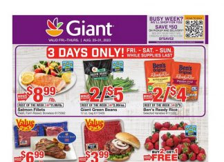 Giant Food Weekly Flyer Aug 25 – Aug 31, 2023