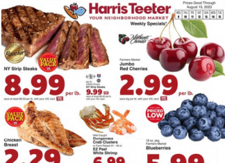 Harris Teeter Weekly Ad Aug 09 – Aug 15, 2023