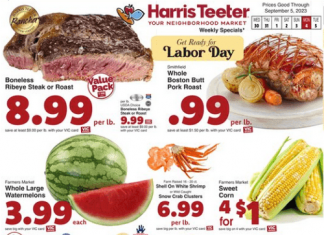 Harris Teeter Weekly Ad Aug 30 – Sep 05, 2023 (Labor Day Promotion Included)