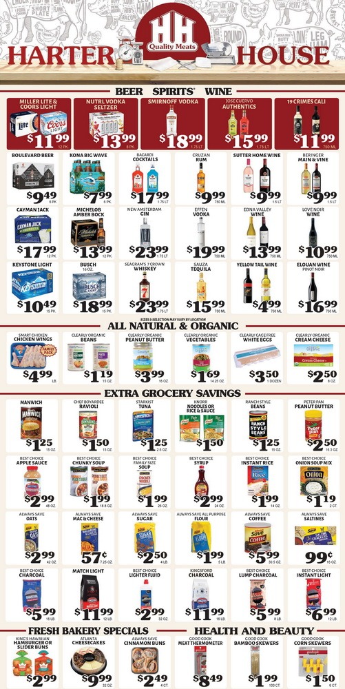 Harter House Weekly Ad Aug 23 Aug 29, 2023
