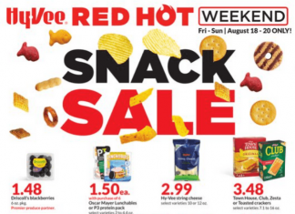 Hy-Vee Weekend Ad Aug 18 – Aug 20, 2023