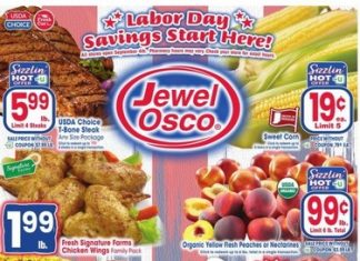 Jewel Osco Weekly Ad Aug 30 – Sep 05, 2023 (Labor Day Promotion Included)