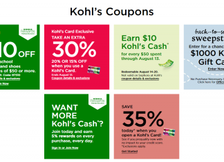 Kohl’s Coupon Ad Until Aug 08, 2023