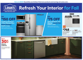Lowe’s Weekly Ad Aug 10 – Aug 23, 2023