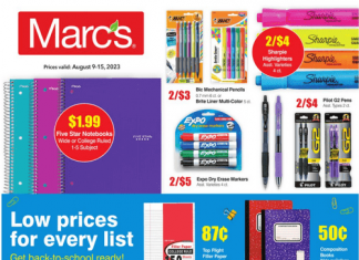 Marc’s Weekly Ad Aug 09 – Aug 15, 2023