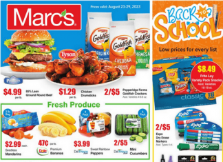 Marc’s Weekly Ad Aug 23 – Aug 29, 2023