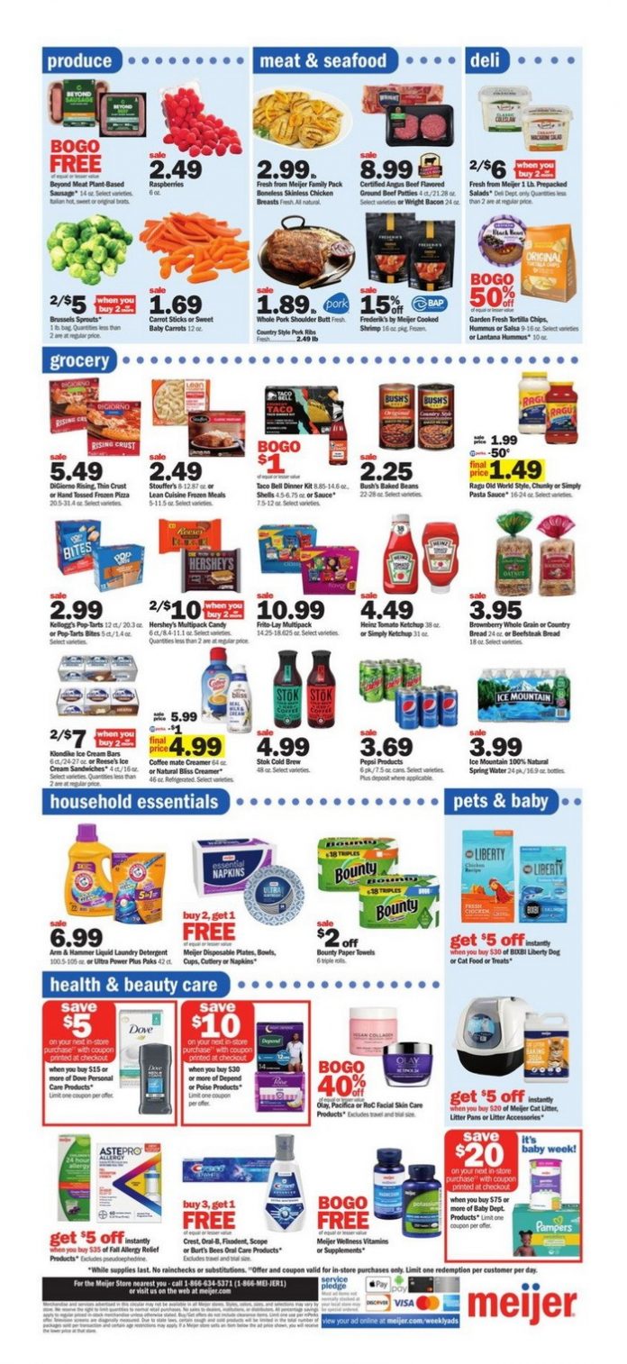 Meijer Weekly Ad Aug 27 Sep 02, 2023 (Labor Day Promotion Included)