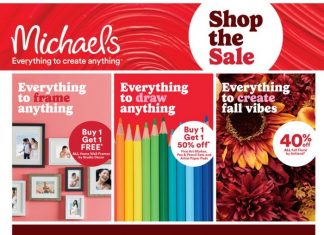 Michaels Weekly Ad Aug 20 – Aug 26, 2023