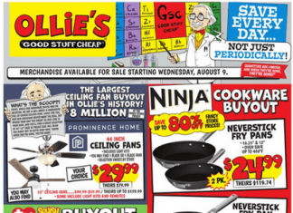 Ollie’s Weekly Ad Aug 09 – Aug 16, 2023