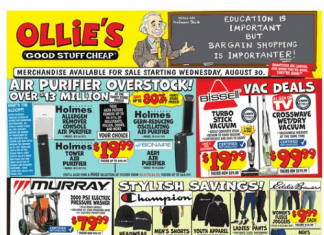 Ollie’s Weekly Ad Aug 30 – Sep 07, 2023