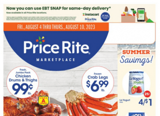 Price Rite Weekly Ad Aug 04 – Aug 10, 2023