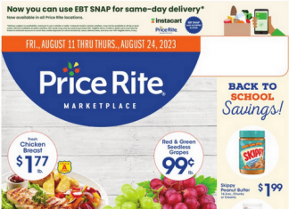 Price Rite Weekly Ad Aug 11 – Aug 24, 2023