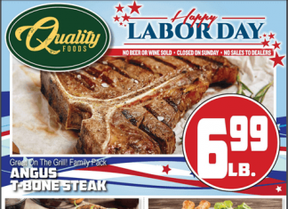 Quality Foods Weekly Ad Aug 30 – Sep 05, 2023 (Labor Day Promotion Included)