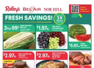 Raley’s Supermarkets Weekly Ad Aug 09 – Aug 15, 2023